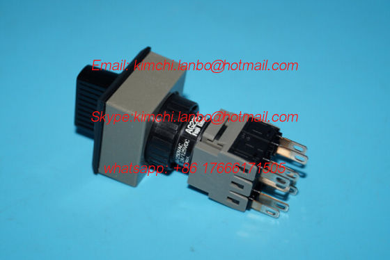 Cina 5BB-6102-020,Komori machine push button switch,AG225-PL3W22E3,Komori original parts fornitore