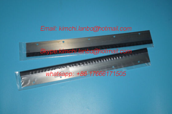 Cina GTO46 wash up blade, GTO46 printing machines parts,500mm,5 holes fornitore