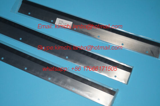 Cina GTO52 wash up blade,GTO52 parts,Length=560mm,6 Holes offset printing machines spare parts fornitore
