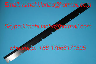 Cina SM74 machine wash up blade,826*57*0.5mm,9 slots,high quality parts for  SM74 machines fornitore