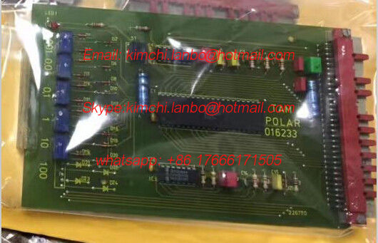 Cina Polar board,Polar 115 circuit board,original used, polar 016233,Polar printing machine spare parts fornitore
