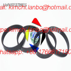 Cina Gates 210HTD3M-9MM Roller drive belts V tip type offset printing machine belt fornitore