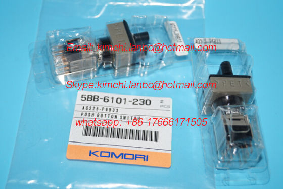 5BB-6101-230,Komori push button switch,AG225-P6B33,original switch for Komori fornitore