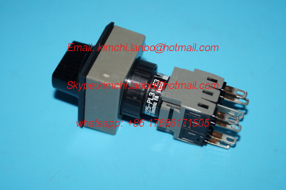 5BB-6102-020,Komori machine push button switch,AG225-PL3W22E3,Komori original parts fornitore