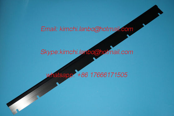 SM74 machine wash up blade,826*57*0.5mm,9 slots,high quality parts for  SM74 machines fornitore