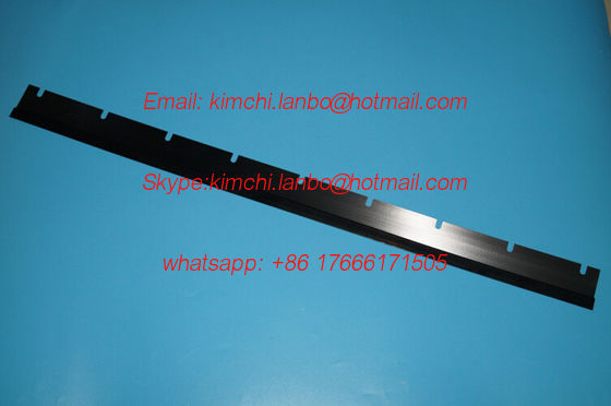 SM74 machine wash up blade,826*57*0.5mm,9 slots,high quality parts for  SM74 machines fornitore