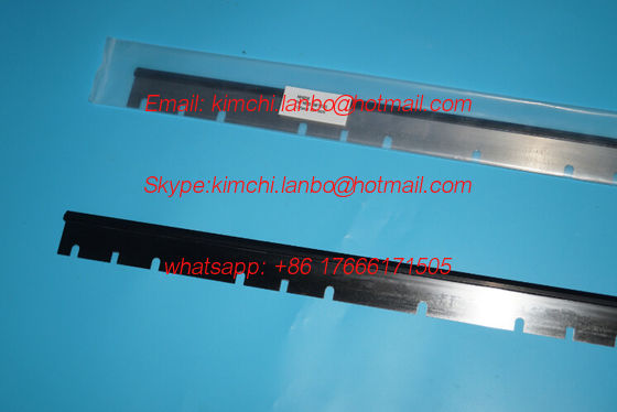 XL105 wash up blade,1125X41X0.5mm,21 slots,XL105 machine blades fornitore