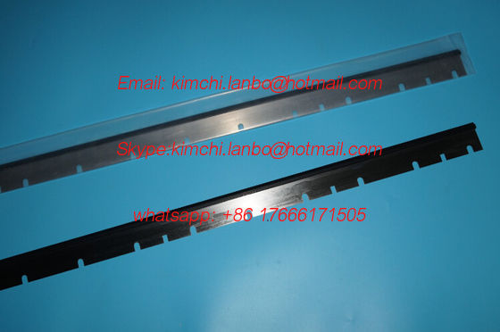 XL105 wash up blade,1125X41X0.5mm,21 slots,XL105 machine blades fornitore