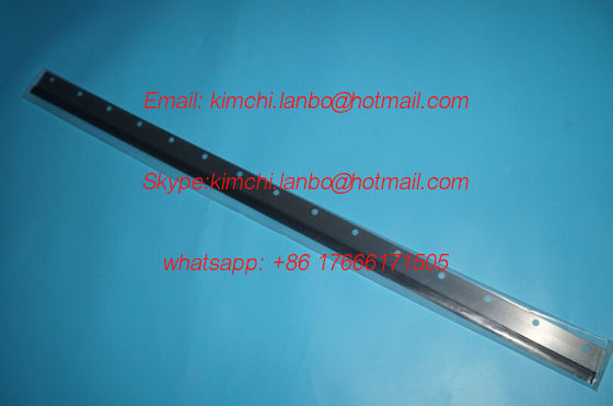 komori wash up blade komori L40 machine wash up blade 1098x52x0.5mm 15holes fornitore