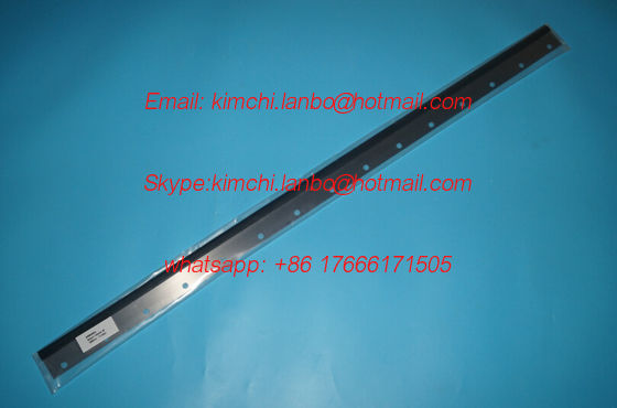 komori wash up blade komori L40 machine wash up blade 1098x52x0.5mm 15holes fornitore