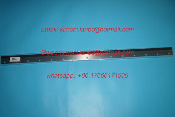 komori wash up blade komori L40 machine wash up blade 1098x52x0.5mm 15holes fornitore