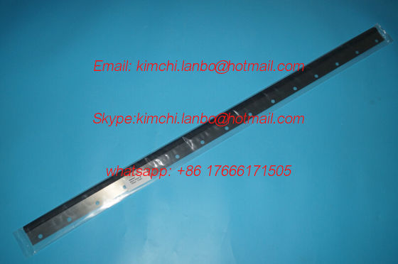 komori L40 machines wash up blade komori wash up blade 1105x50x0.5mm 15 holes GOOD QUALITY fornitore