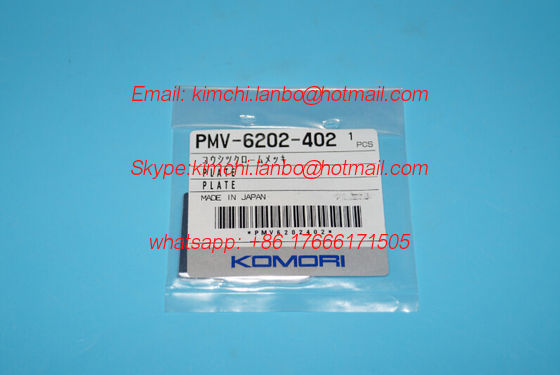 PMV6202402 komori plate komori original plate PMV-6202-402 komori offsetpress spare parts 46x31x3.2mm fornitore