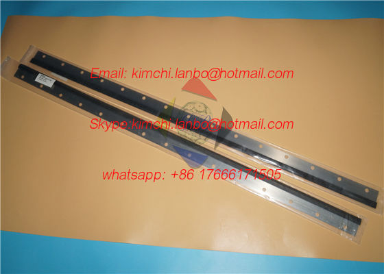 komori wash up blade komori machine wash up blade 1110mm 15holes fornitore